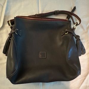 Dooney & Bourke grey Florentine leather purse